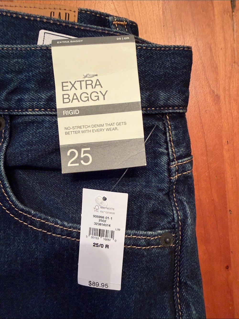 Gap Hailey Extra Baggy-Medium Wash - Picture 2 of 7